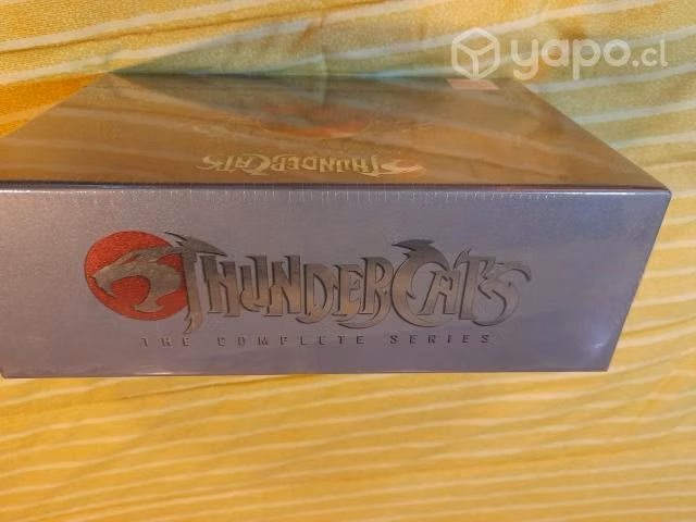 Caja de lujo thundercats 12 dvds audio latino