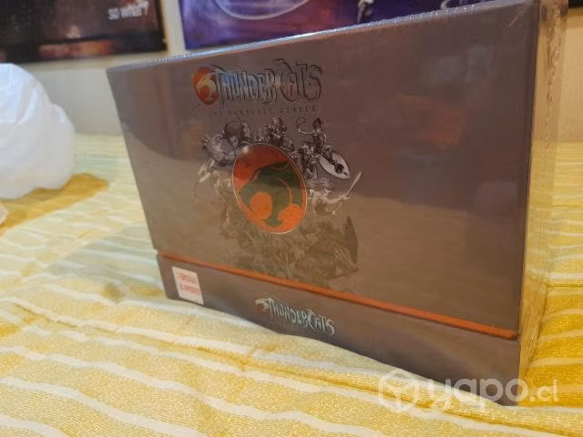 Caja de lujo thundercats 12 dvds audio latino