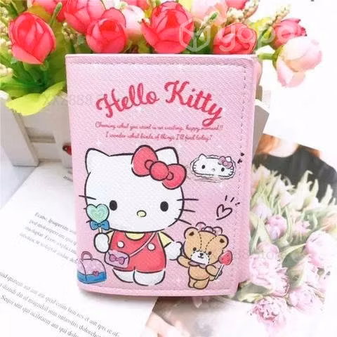 Billetera Kawaii modelo Hello Kitty