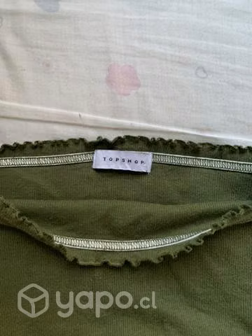 Crop top verde - Imagen 2