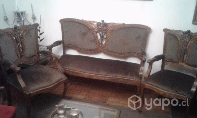 Living antiguo estilo baroco