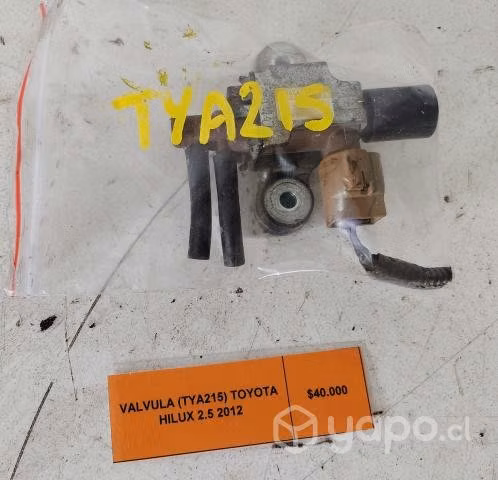 Valvula (TYA215) Toyota Hilux 2.5 2012