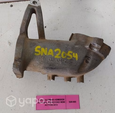 Curva Aluminio Admision (SNA2054) Ssangyong New A