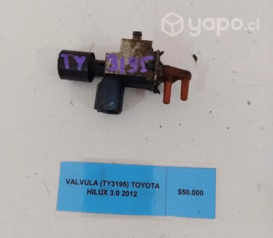 Valvula (TY3195) Toyota Hilux 3.0 2012