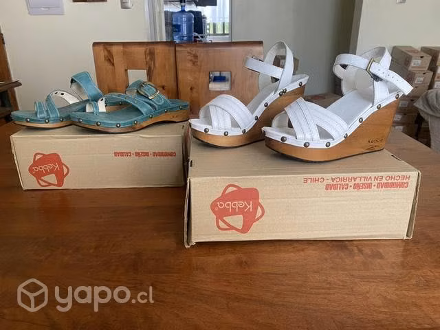Sandalias de cuero kebba originales Nro 37