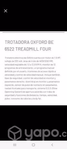 Trotadora oxford