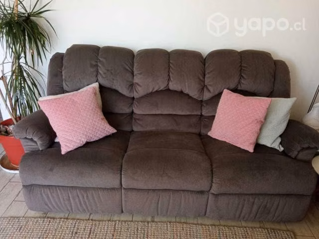 Sillón reclinable de 3 cuerpos Rosen modelo jarrie