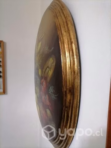 Cuadro ovalado