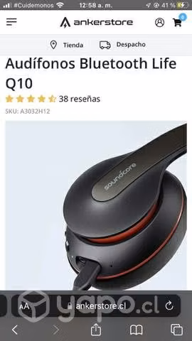 Audífonos Bluetooth Life Q10