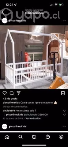 Cama plaza y media Piccolinno