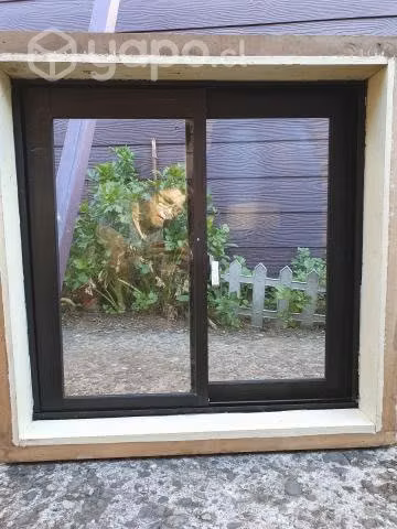 Ventana aluminio negra