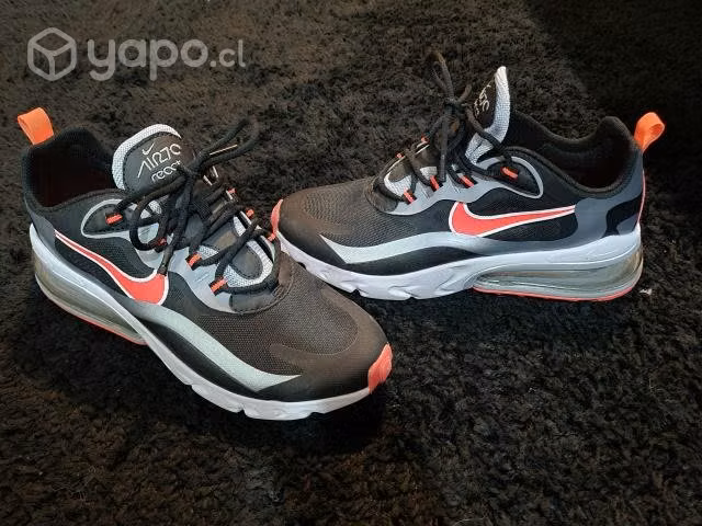 Nike Air Max 270 React Black Silver Red