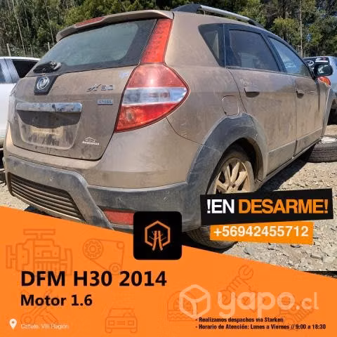 Pedal acelerador Dfm h30 2014