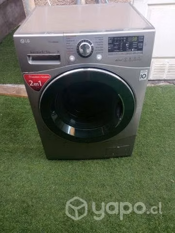 Lavadora y secadora LG