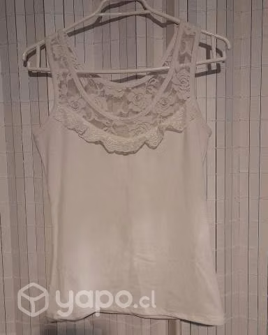Polera O´mas Blanca Talla S Usada