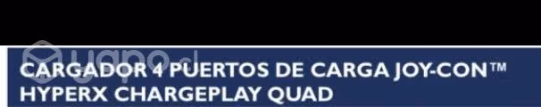 Cargador para 4 controles Nintendo switch - Imagen 3
