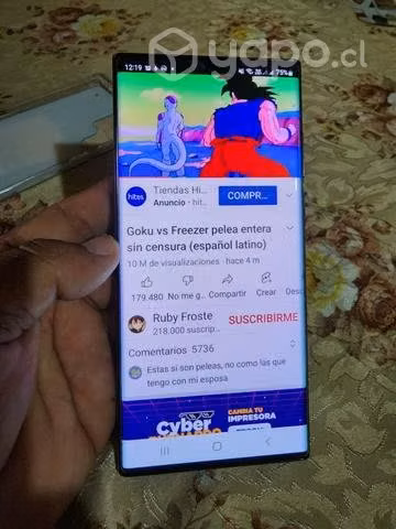 Samsung galaxy s22 ultra como nuevo