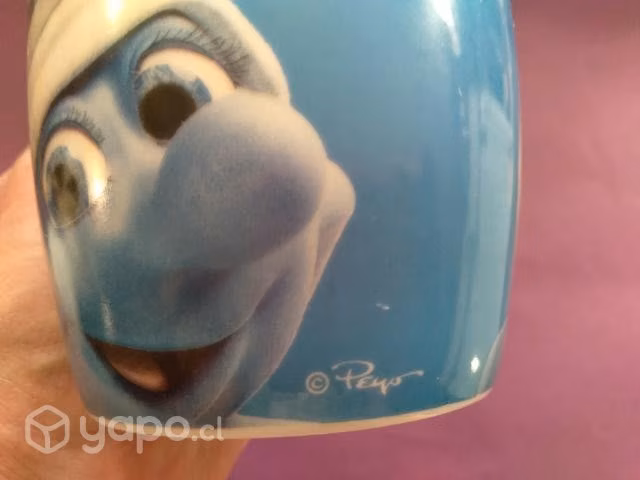 " los pitufos " taza de colección - Imagen 3