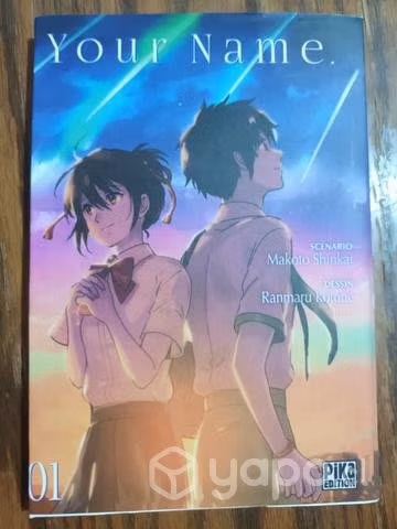 Mangas Your Name N°1,2,3.Todos por
