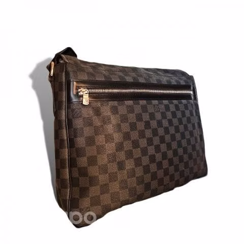 Bolso Louis Vuitton Daniel MM Gris de cuero - Imagen 2