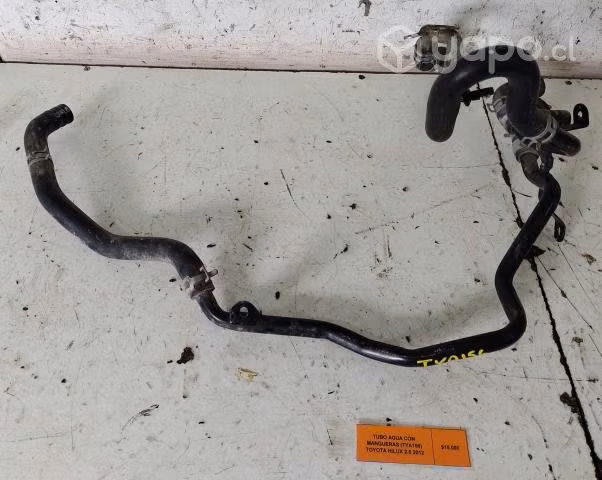 Tubo Agua Con Mangueras (TYA156) Toyota Hilux 2.5