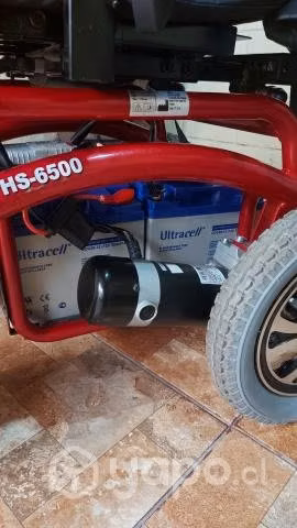 Silla rueda electrica soporta 137 kilos