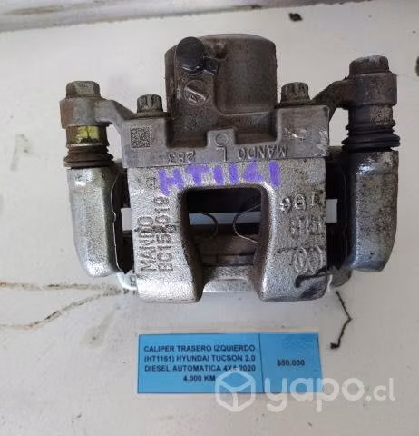 Caliper Trasero Izquierdo (HT1161) Hyundai Tucson