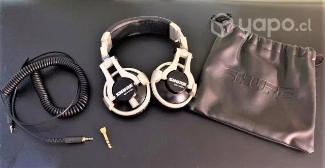 Audifonos Shure SRH750dj profecional, como nuevo