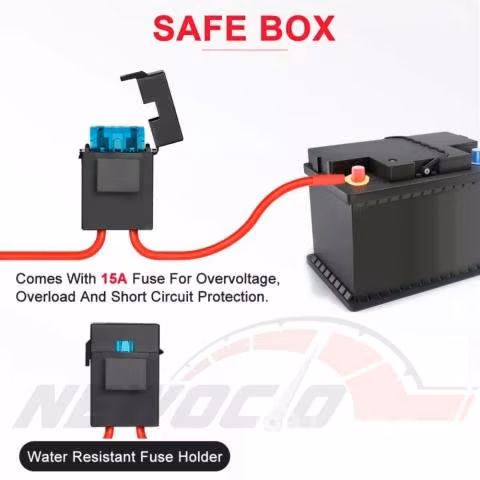 Ramal Cableado Interruptor Relay Fusible Para Nebl