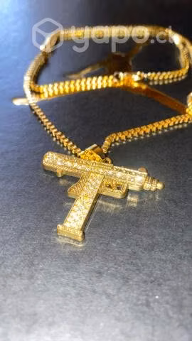 Cadena modelo UZI de oro