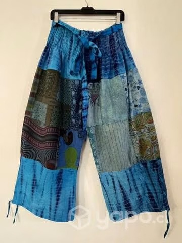 Pantalón Hindú Botón Con Bolsillo Talla Xl/2xl