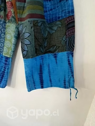 Pantalón Hindú Botón Con Bolsillo Talla Xl/2xl