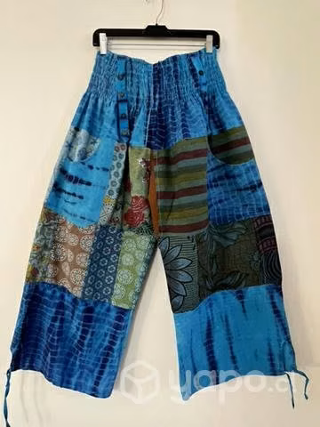 Pantalón Hindú Botón Con Bolsillo Talla Xl/2xl