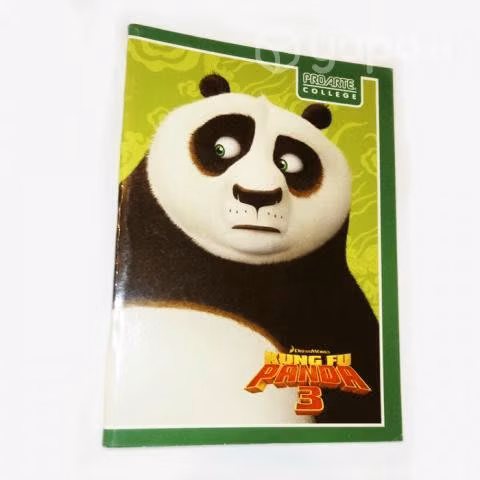 Cuaderno College Kunfu Panda