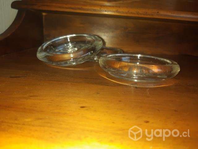 3 posavasos de cristal tallado - Imagen 5