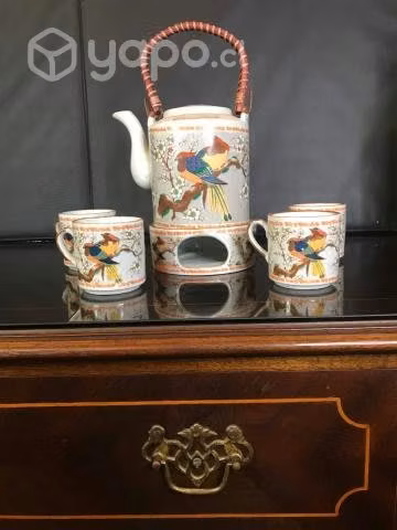 Juego te porcelana