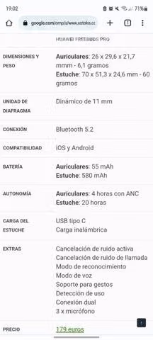 Huawei Free buds pro