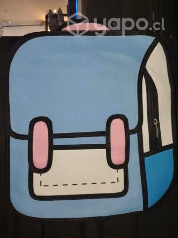 Mochilas y bandoleras 3D comic diferentes colores