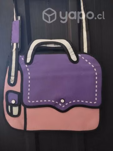 Mochilas y bandoleras 3D comic diferentes colores