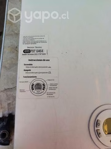 Calefont junkers hydropower plus conversable
