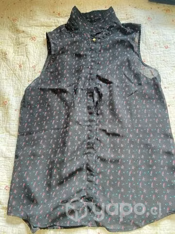 Blusa sin mangas