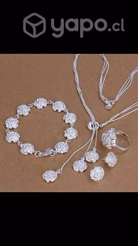 Cnjuntos de plata y accesorios