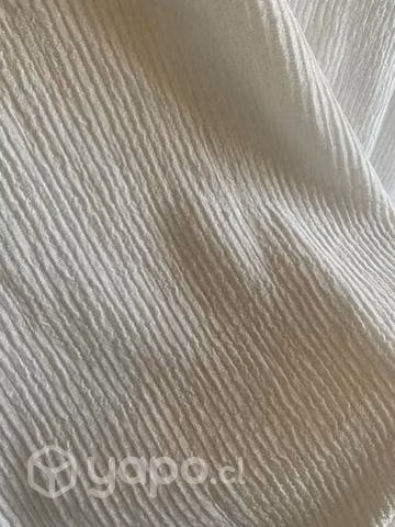 Polera Blanca Brillitos nueva