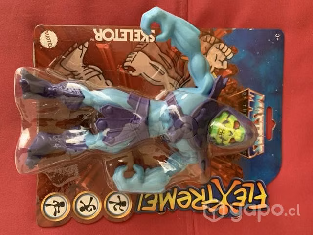 Figura Skeletor Flextreme Nueva - Imagen 2