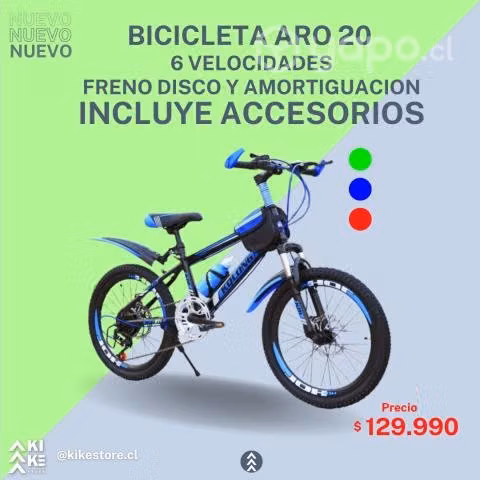 Bicicletas aro 20 Nuevas
