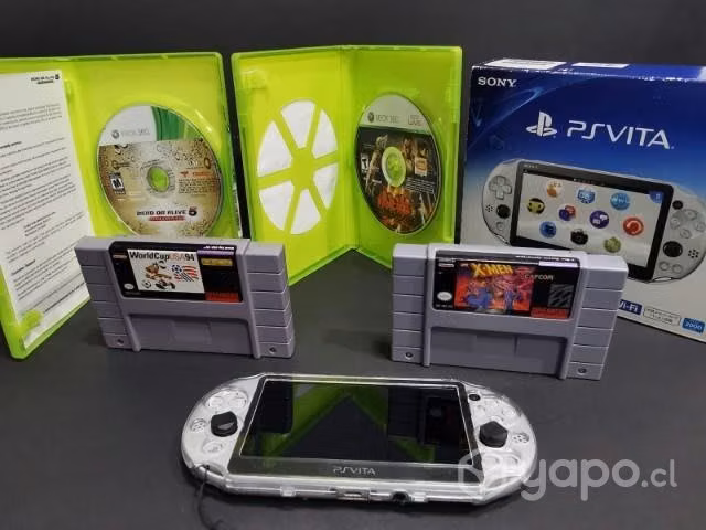 Psvita,Juegos originales xbox360,de supernintendo