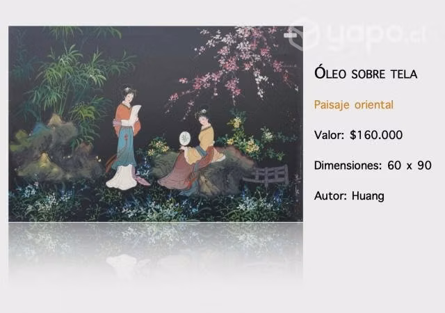 ÓLEO SOBRE TELA - Autor: Huang