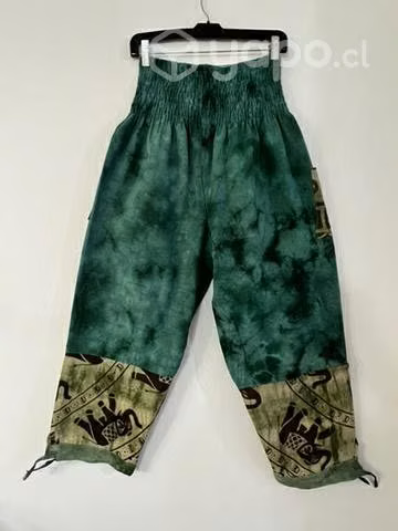 Pantalón Hindú Con Bolsillo L/xl Verde Y Otros