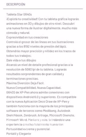 Tableta de dibujo para android