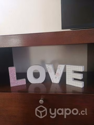Decoración letras